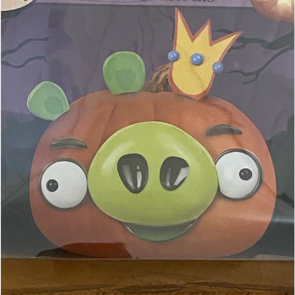 Angry Birds character pumpkin push-ins. Brand new, sealed in box. - Picture 3 of 9